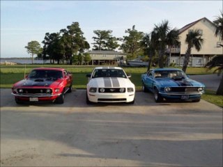 My 2008 gt between 2 muscle car legends!!