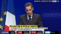 Sarkozy les français ont témoignés qu'un vote de crise