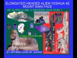 33E YESHUA'S ELONGATED HEADED  EXTRATERRESTRIAL FACE DISCOVERY ON MOUNT SINAI UPDATE 3