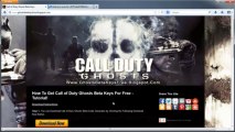 Call of Duty Ghosts Beta Keys Free Giveaway