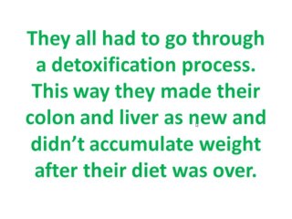 weight loss success stories commonalities 7 detixification