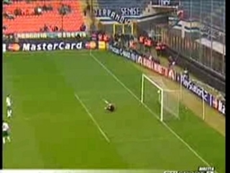 inter v werder Adriano two goals