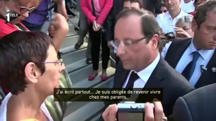 François Hollande occupe le terrain