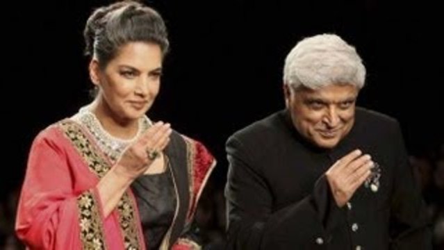 Shabana Azmi & Javed Akhtar Walks The Ramp For Golecha Jewels @ IIJW 2013