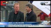 Réaction de Jean-Luc Mélenchon - Législatives 2012