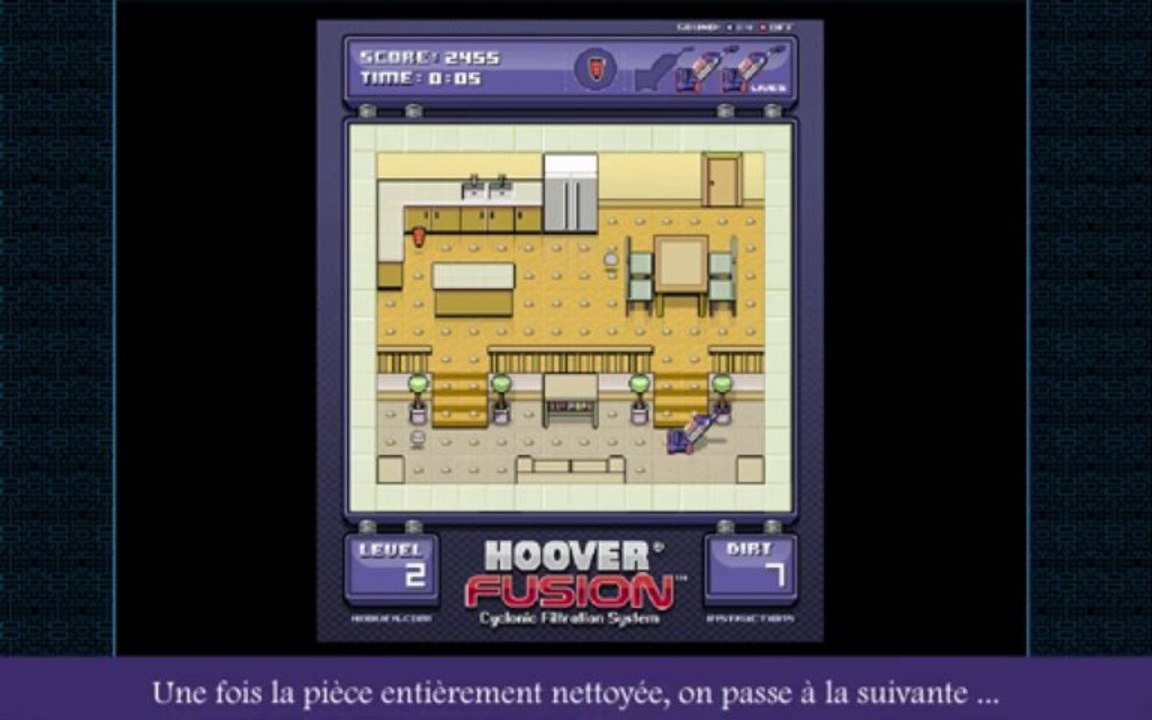 Tutorial du jeu 'Pacman dans une maison'