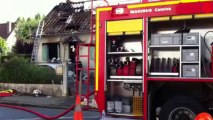 Incendie à Courteille - Un mort dans la maison en feu