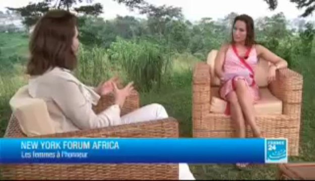 Cécilia Attias, présidente de la Cécilia Attias Foundation for Women