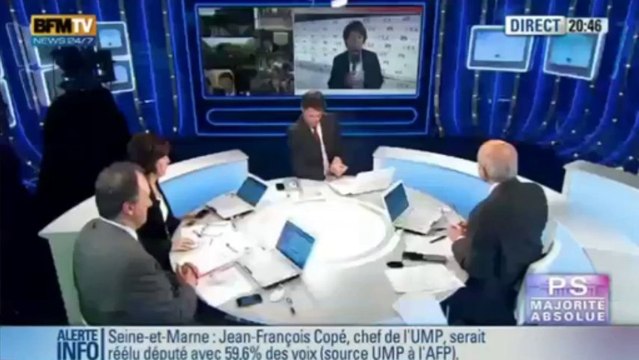 Réaction de Martine Aubry - Législatives 2012