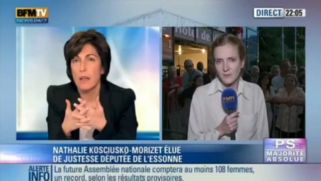 Réaction de Nathalie Kosciusko Morizet - Législatives 2012