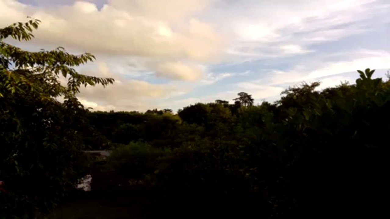 Coucher de soleil sur LE CREUSOT