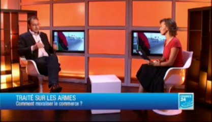 Aymeric Elluin, Directeur de la campagne « Armement et impunité », Amnesty International