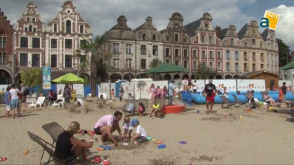 LES ESTIVALES : ARRAS ENTRE PLAGE ET PETIT TRAIN