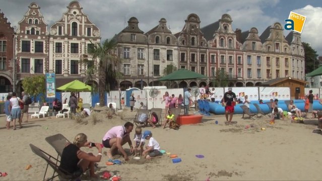 LES ESTIVALES : ARRAS ENTRE PLAGE ET PETIT TRAIN