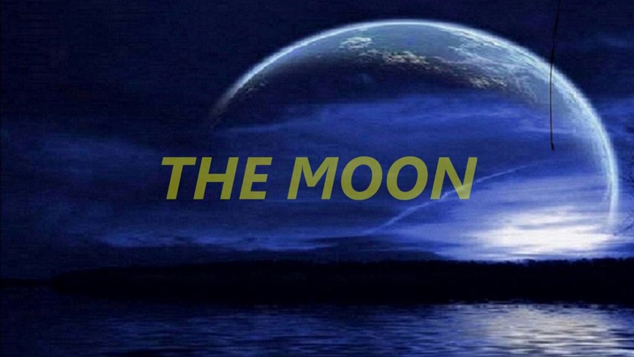 The moon (version anglaise de "La Lune" de Gérard Palès)