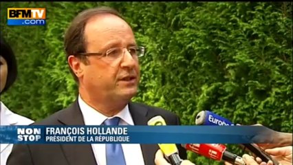 François Hollande: "Le seul sujet qui compte pour les Français, c'est l'emploi" - 08/08