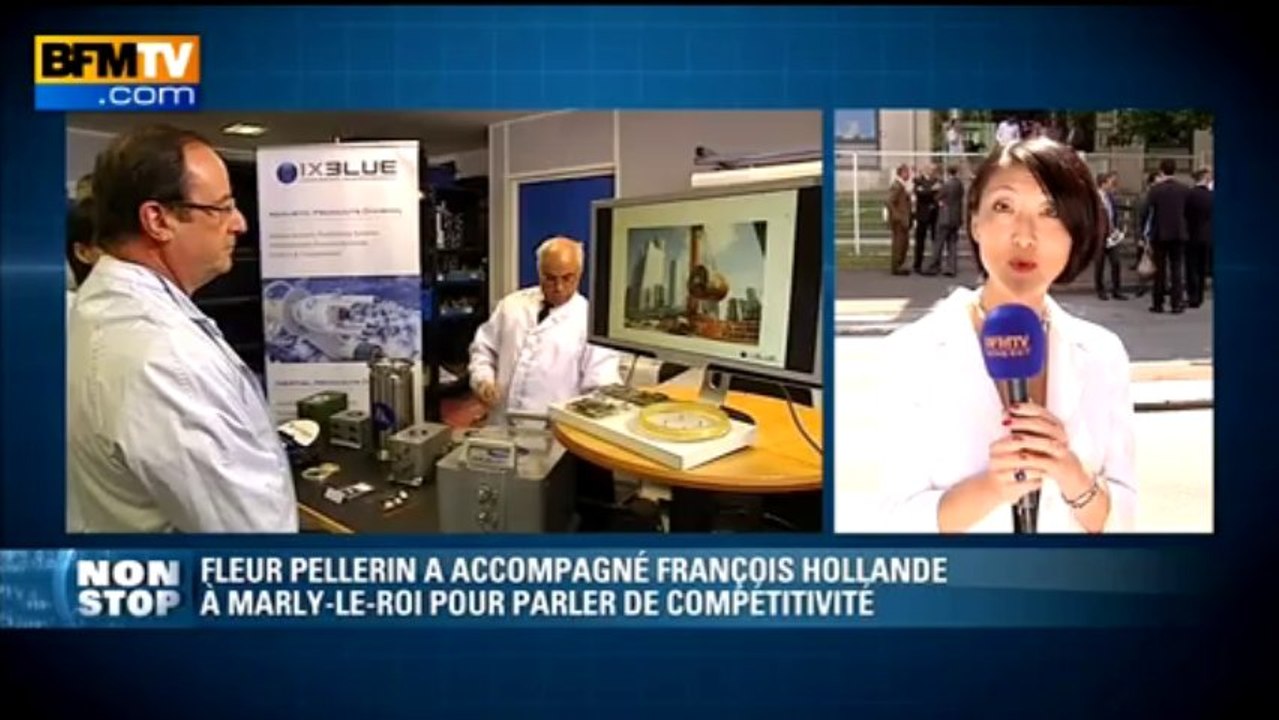 Fleur Pellerin: "la croissance et la création d'emplois dépendent" d'entreprises innovantes - 08/08