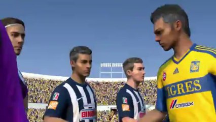 Simulación FIFA: Tigres vs Monterrey