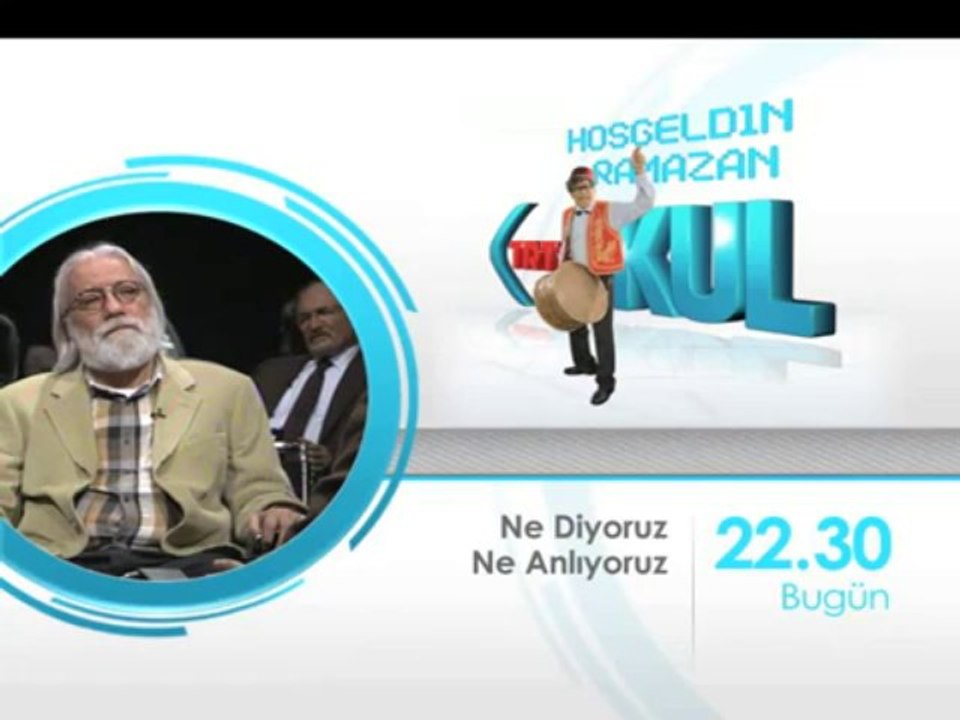 Ne Diyoruz Ne Anlıyoruz 16 Ağustos Perşembe 22.30'da TRT Okul'da
