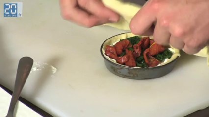 Tourte ricotta-épinards