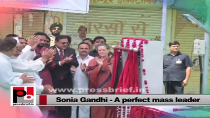 Sonia Gandhi -- the main force behind UPA's pro-poor polices