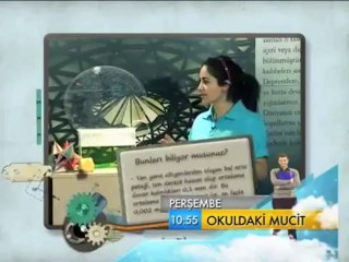 Okuldaki Mucit, 4 Ağustos Perşembe 10.55'te TRT Okul'da