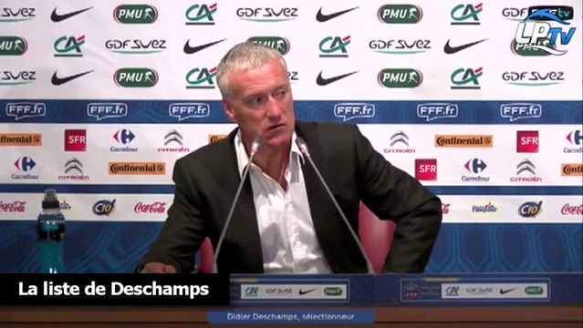 Bleus : la liste de Deschamps