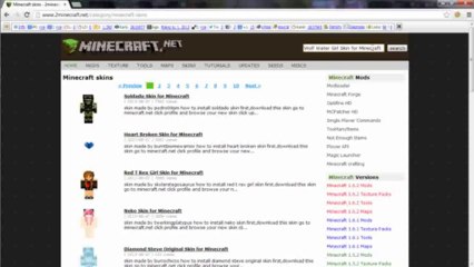 Wolf Water Girl Skin for Minecraft