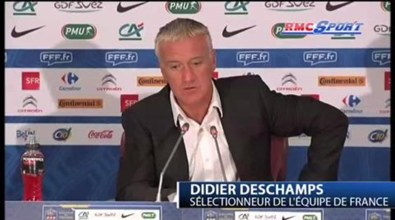 Deschamps : "Je ne fais pas un cadeau à Abidal" 08/08