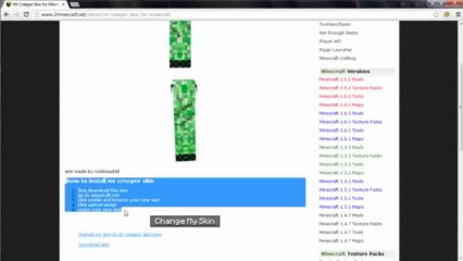 Mr Creeper Skin for Minecraft