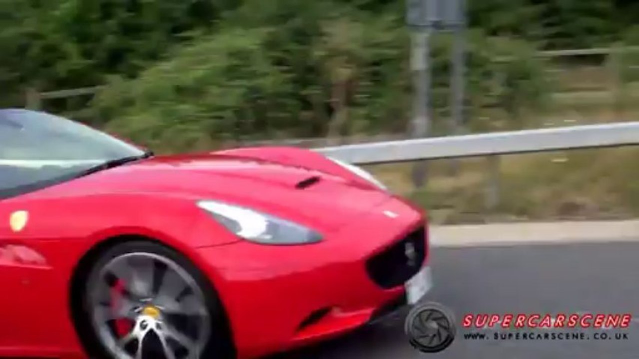 Enchaînement de voitures de folie - Porsches, Ferrari, Lamborghini...