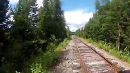 Riding the Adirondack Scenic Railroad - Thendara to Big Moose