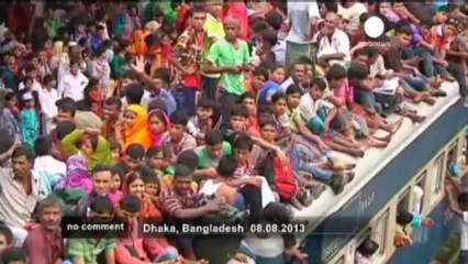 Le rush de la fin du ramadan au Bangladesh - no comment