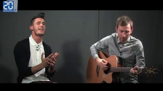 Baptiste Giabiconi en live dans le studio de «20 Minutes»