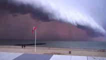 Passage de l'orage en Belgique - Knokke-Le-Zoute! Magnifique mais terrifiant!