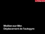 Moëlan-sur-Mer. Déplacement de l'autogyre