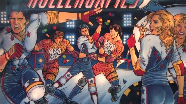 Classic Game Room - ROLLERGAMES pinball machine review