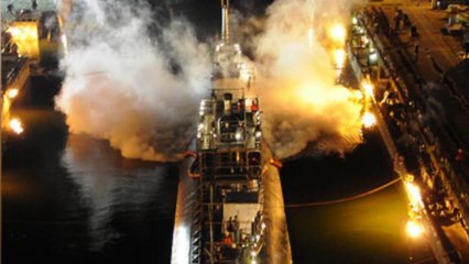 Damaged Submarine Scrapped After Fire Set by Man Not Wanting to Work