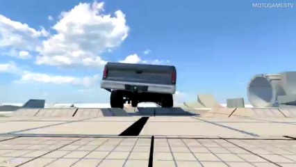 BeamNG DRIVE Alpha - Suspension Physics Gameplay