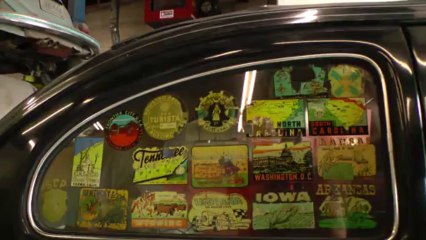 Classic VW BuGs '55 Beetle Ragtop Road Trip Garage Find Resto Project Pt. 2