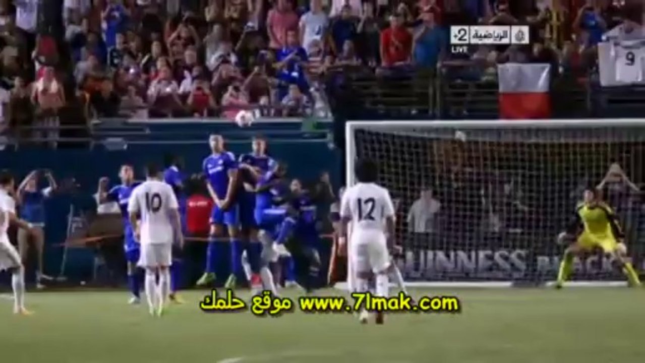 اهداف مباراة ريال مدريد وتشيلسي 8-8-2013