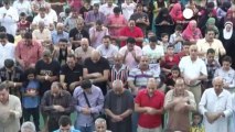 Eid in Egypt fails to ease tensions as crowds pray in Cairo