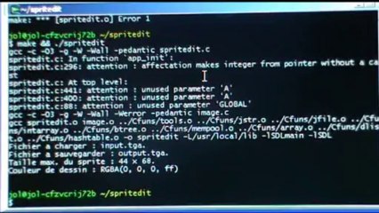 Programmation d'un éditeur de sprite, partie 4