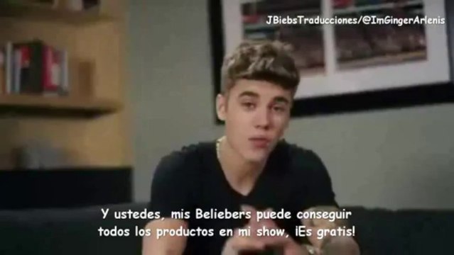 Justin Bieber - Check out my tour partner Essence North America - Julio 2013 (Español)