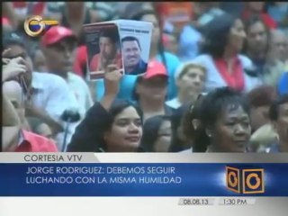 Jorge Rodríguez inscribe su candidatura para elecciones del 8D