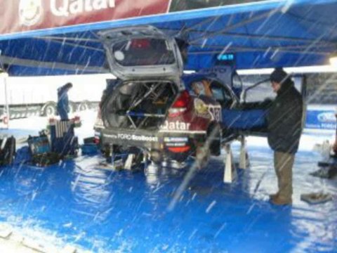 Rallye Monte Carlo 2013 -Valence - Parc Fermé