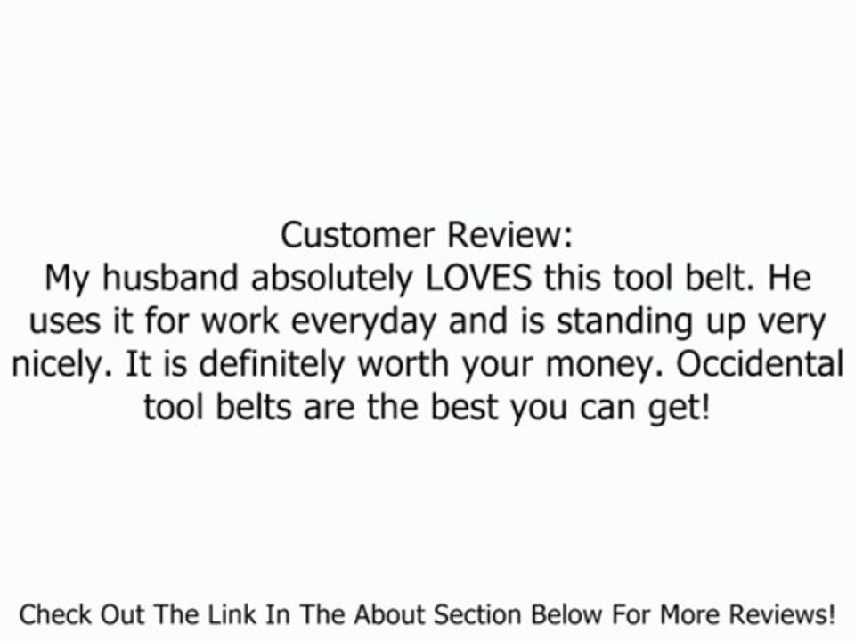 Occidental Leather 5036M Pro Electrician Tool Belt Medium Review