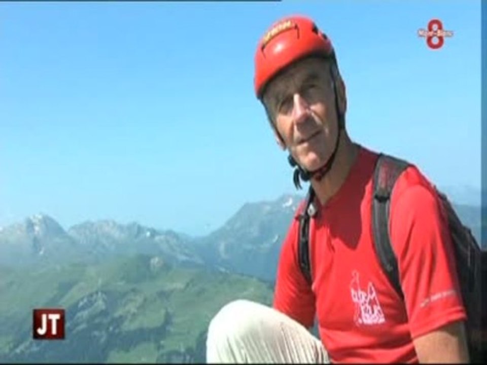 Escalade : La Via Ferrata de Roselend