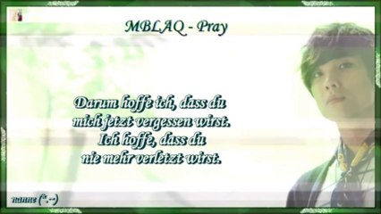 MBLAQ - Pray k-pop [german sub]