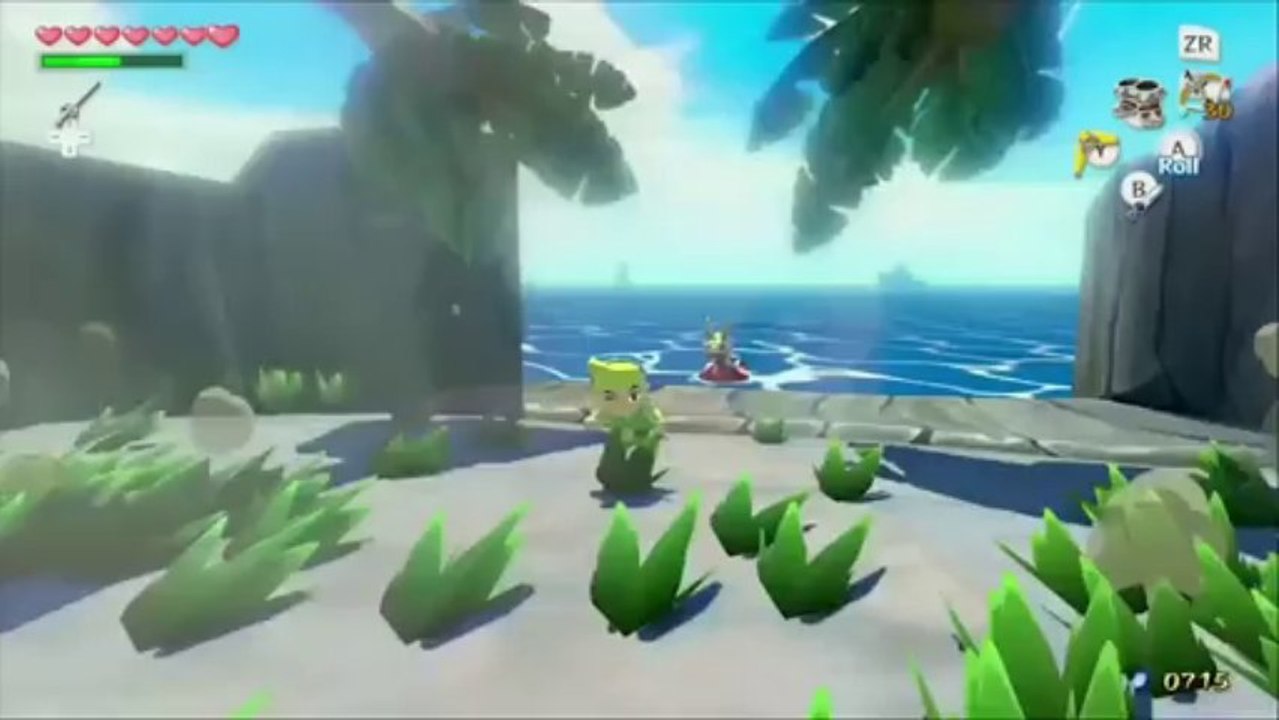 The Legend of Zelda : The Wind Waker HD - Gameplay montré à l'occasion du Nintendo Direct
